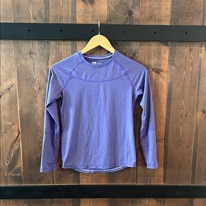 MEC Purple Long Sleeve Base Layer Youth Size 12